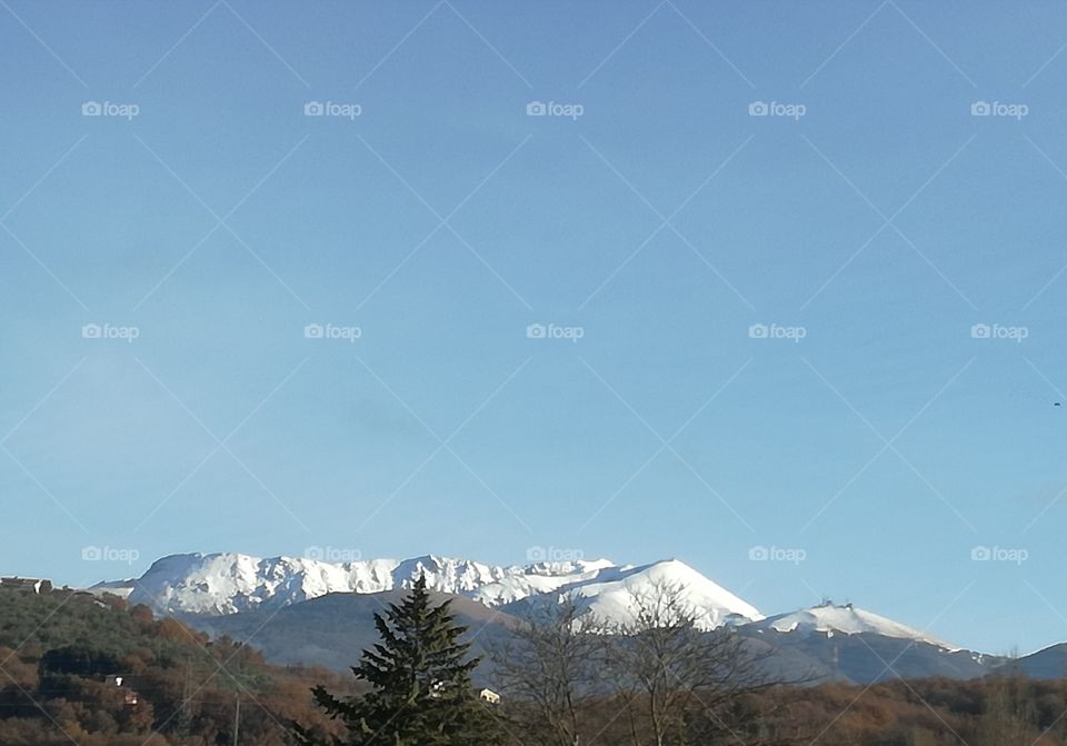 His Majesty, the Terminillo mountain