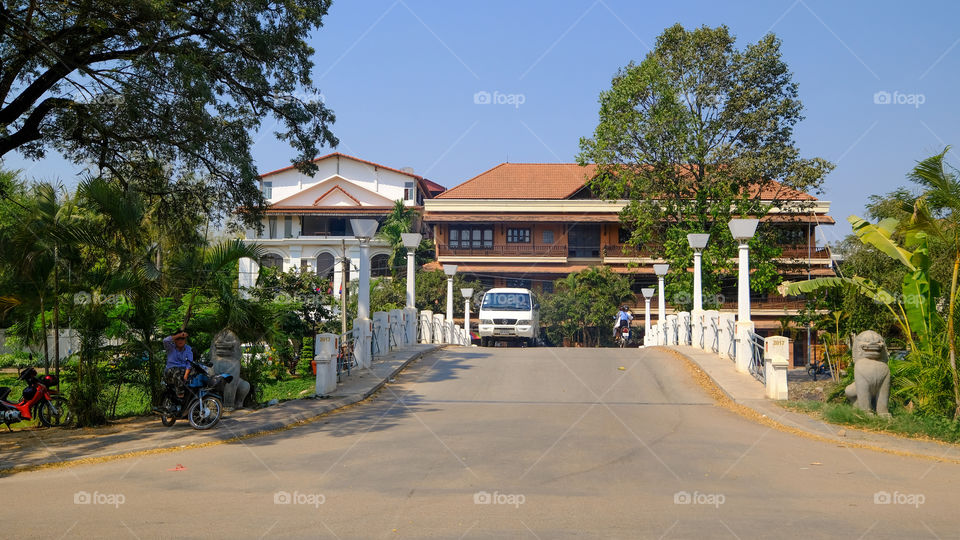 Cambodian bridge