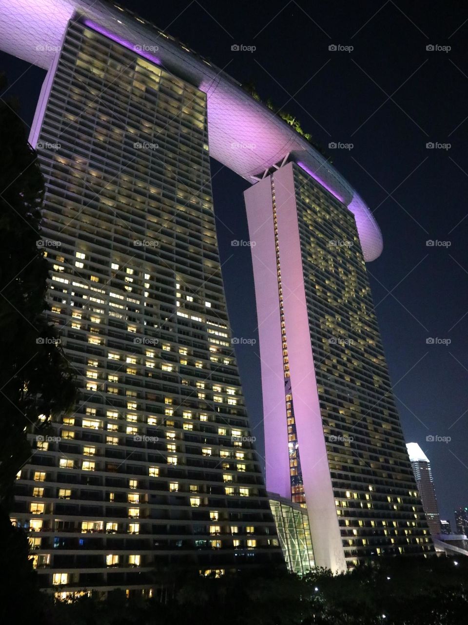 Marina Bay Sands at the Night