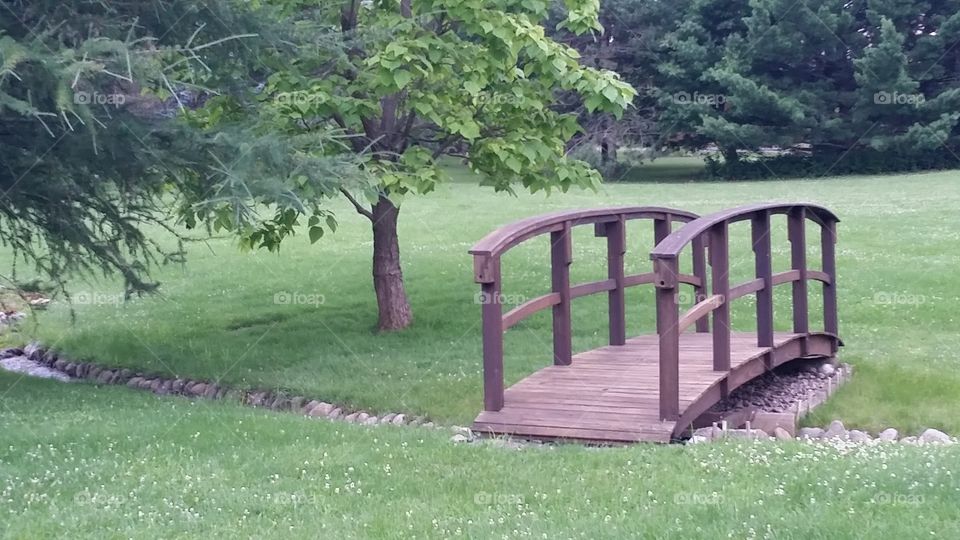 bridge. Ann Arbor Township, Huron River Watershed