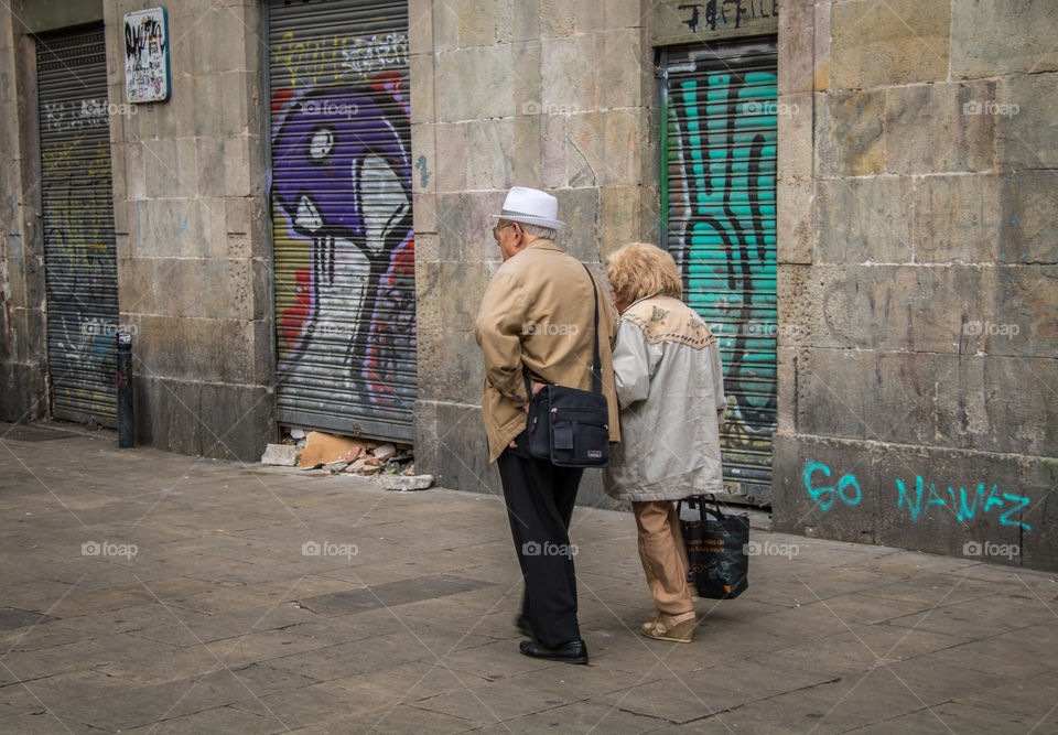 Strolling in Barcelona 