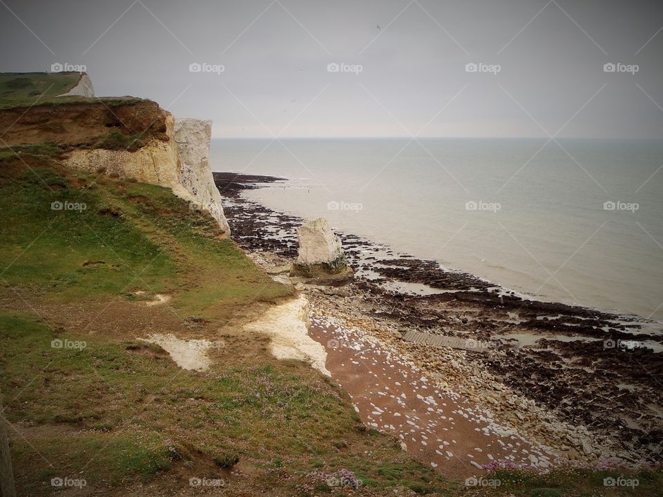 From cliff edge 