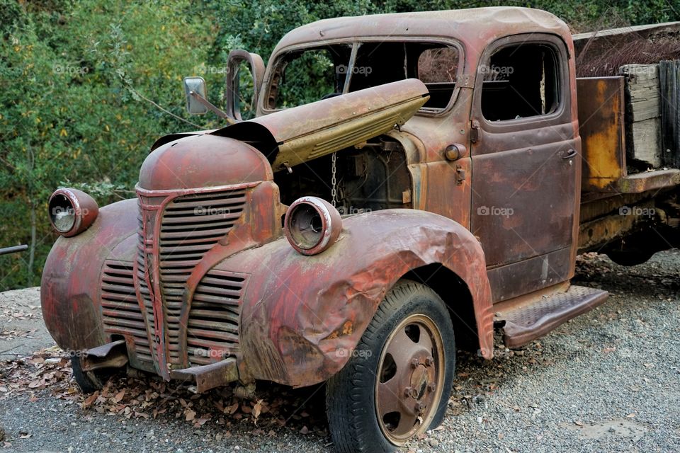 Rusty 1930s Era Farm Truck