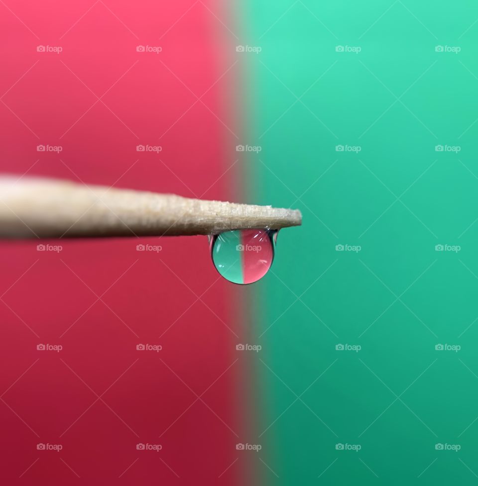 Colour pop in water drop
Macro photography