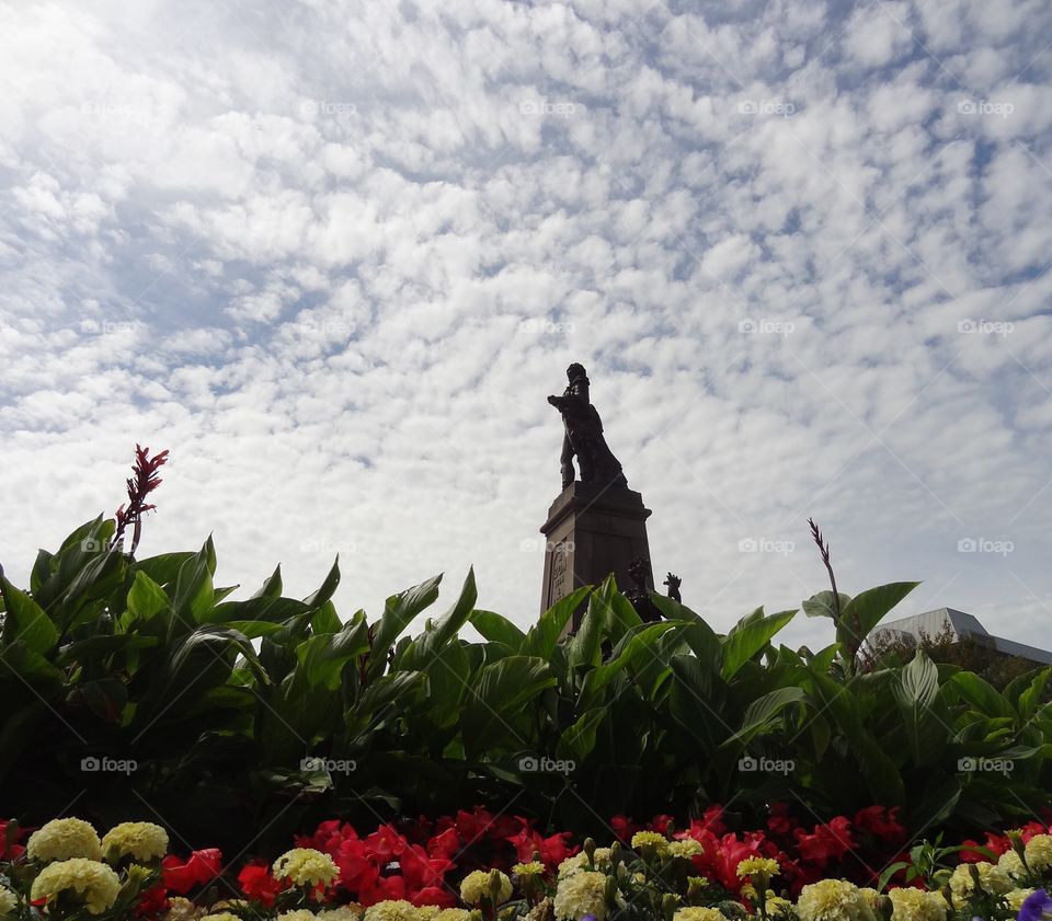 General Don. statue of General Don, Jersey