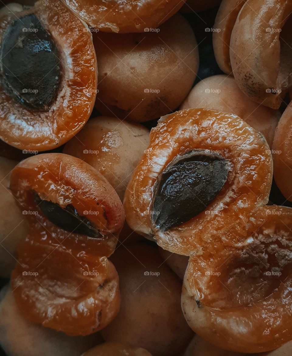 Ukrainian apricots