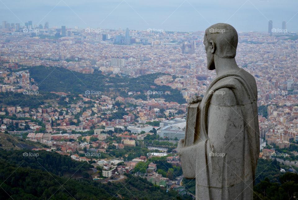 Saint's view of Barcelona