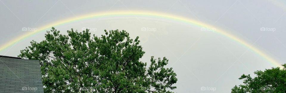 Rainbow during Summer Storm VA