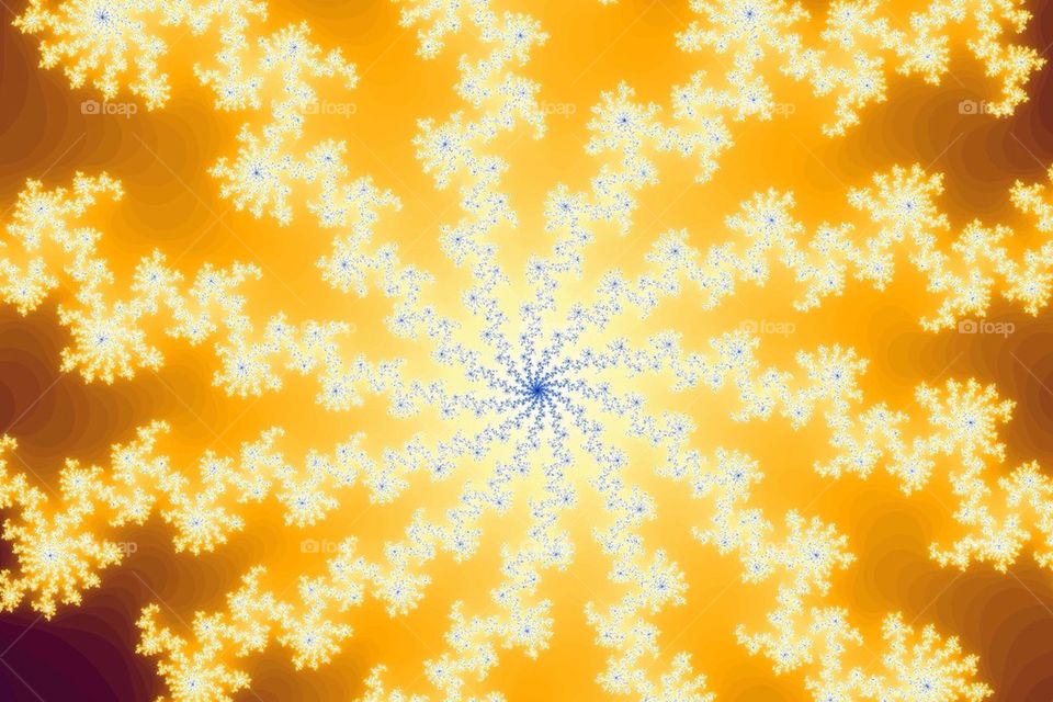 Yellow Fractal 