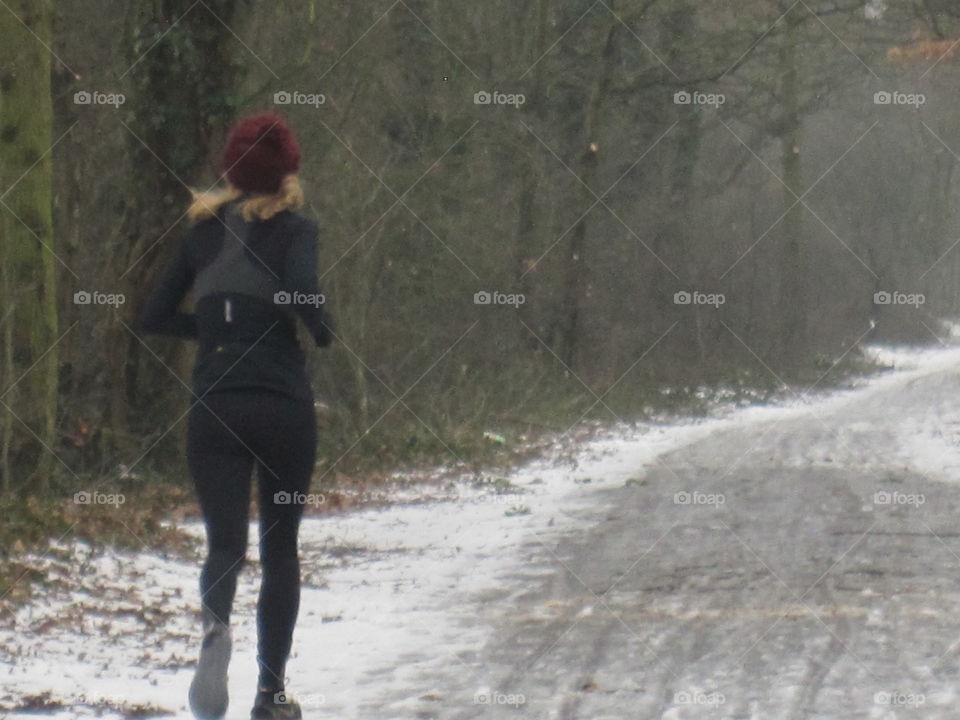 A Jog In The Snow