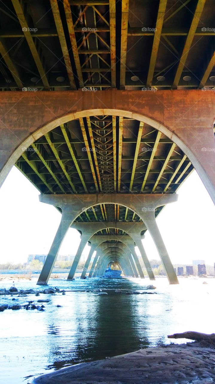 under the bridge