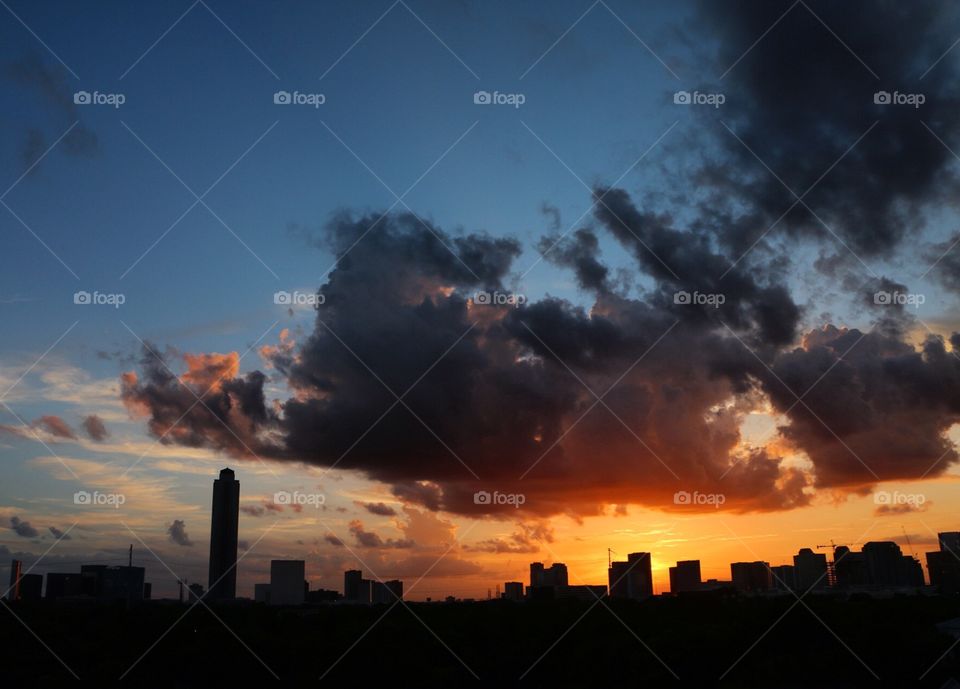 Sunset, Sky, No Person, Dawn, Evening