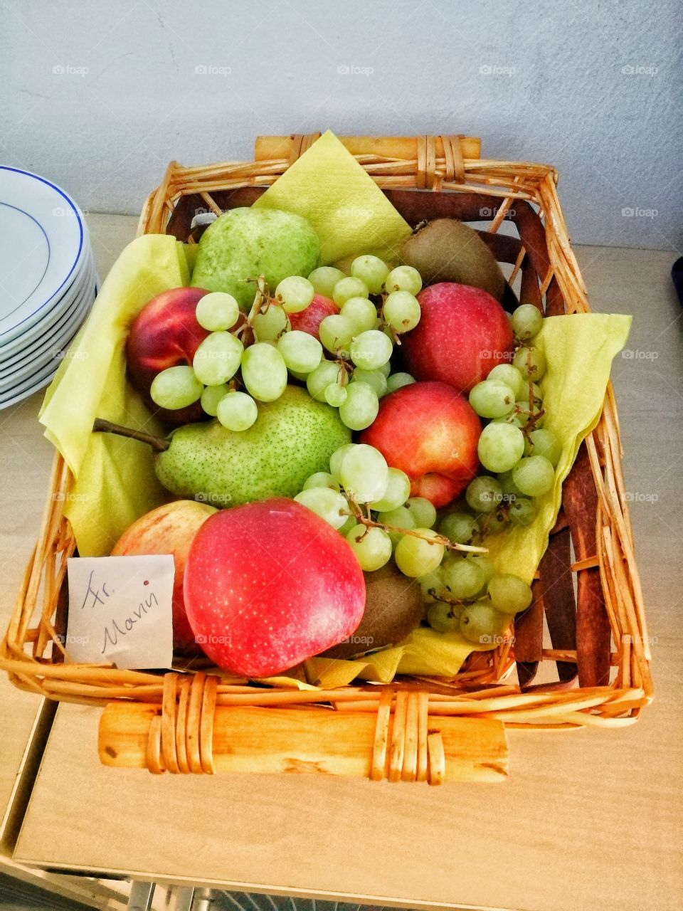 fresh fruit basket