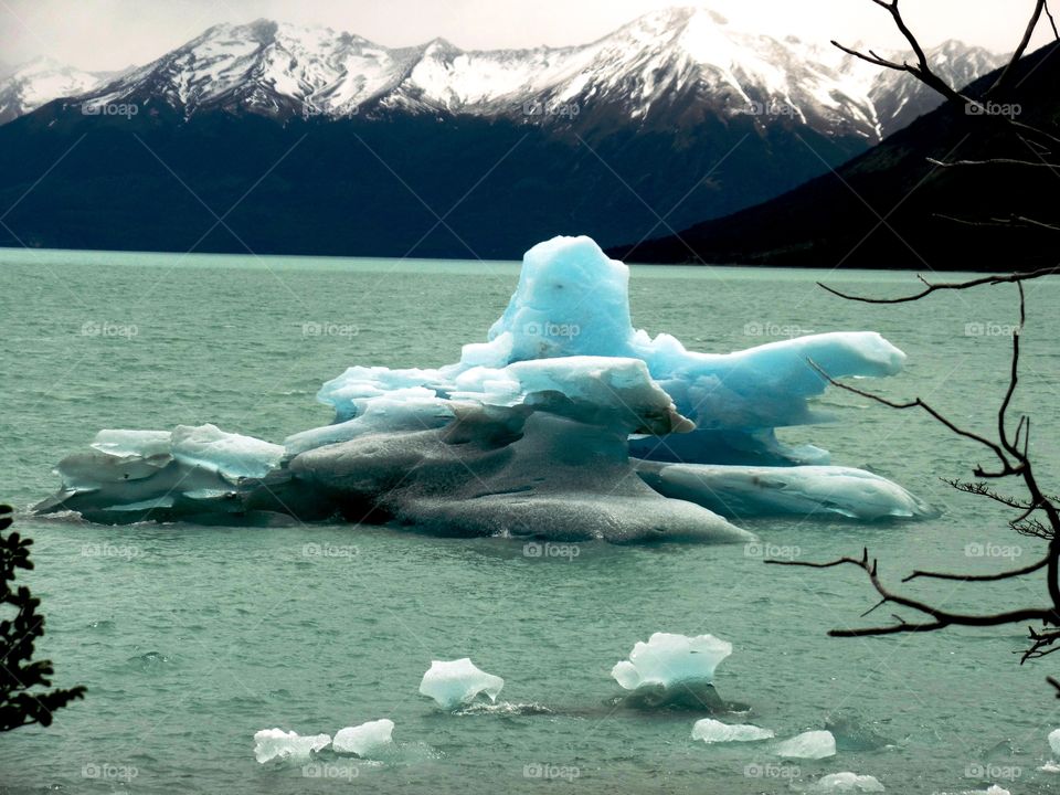 Iceberg of the glacier