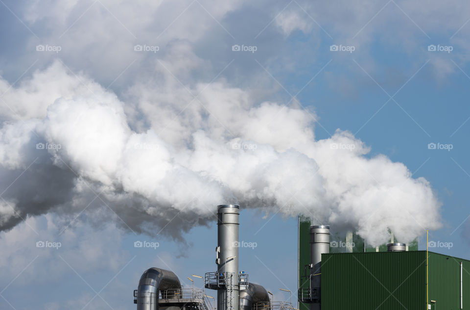 Industrial pollution