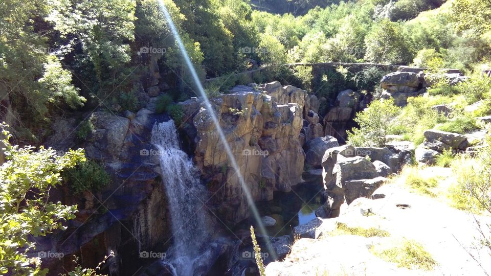 Water, Nature, Waterfall, Rock, River