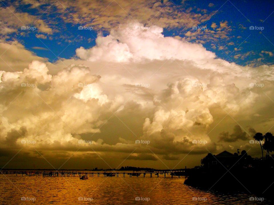 Beautiful clouds in Florida 