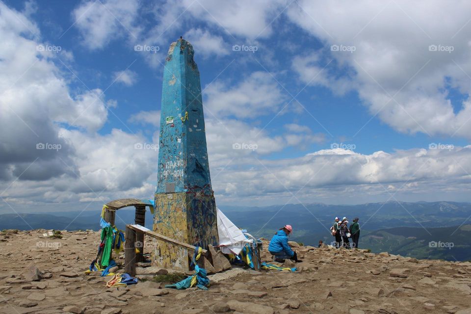 Hiking the Hoverla mountain, National Park and the highest point in Ukraine
