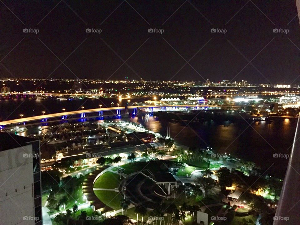 City, Travel, Building, Evening, Water