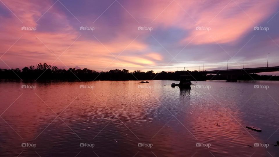 Sunset reflection!