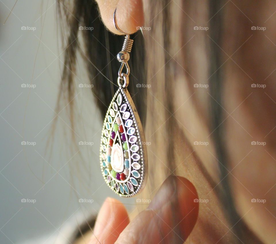 mosaic earings