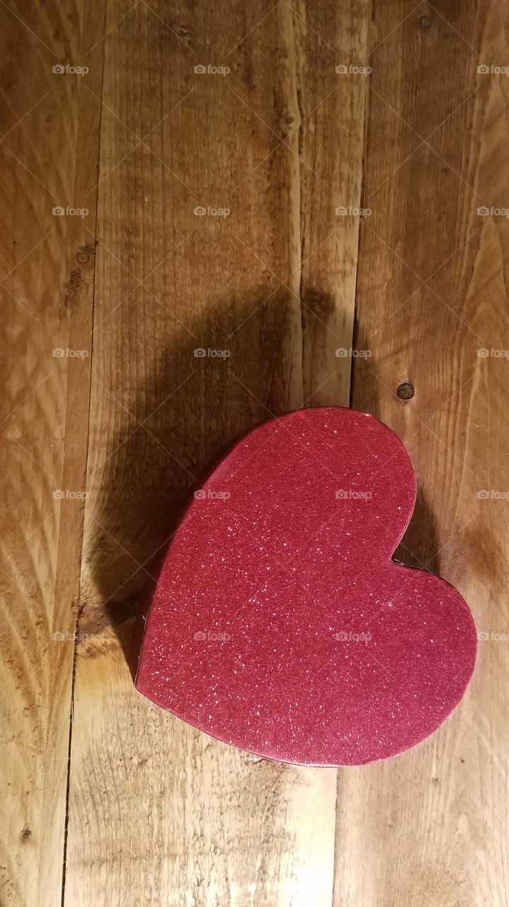 Rustic Red Heart