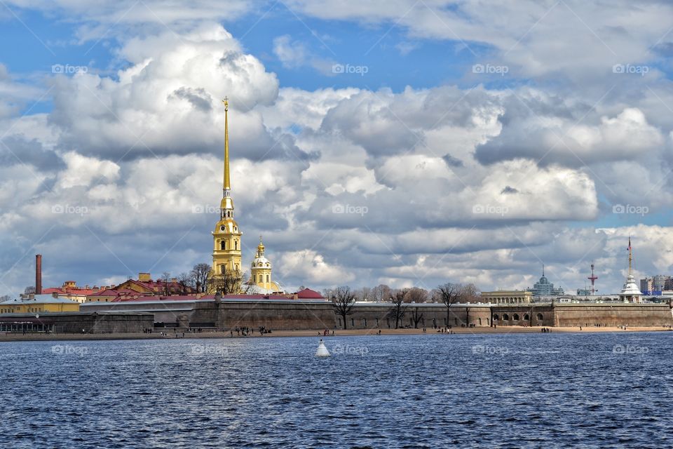Peter and Paul Fortress in St. Petersburg