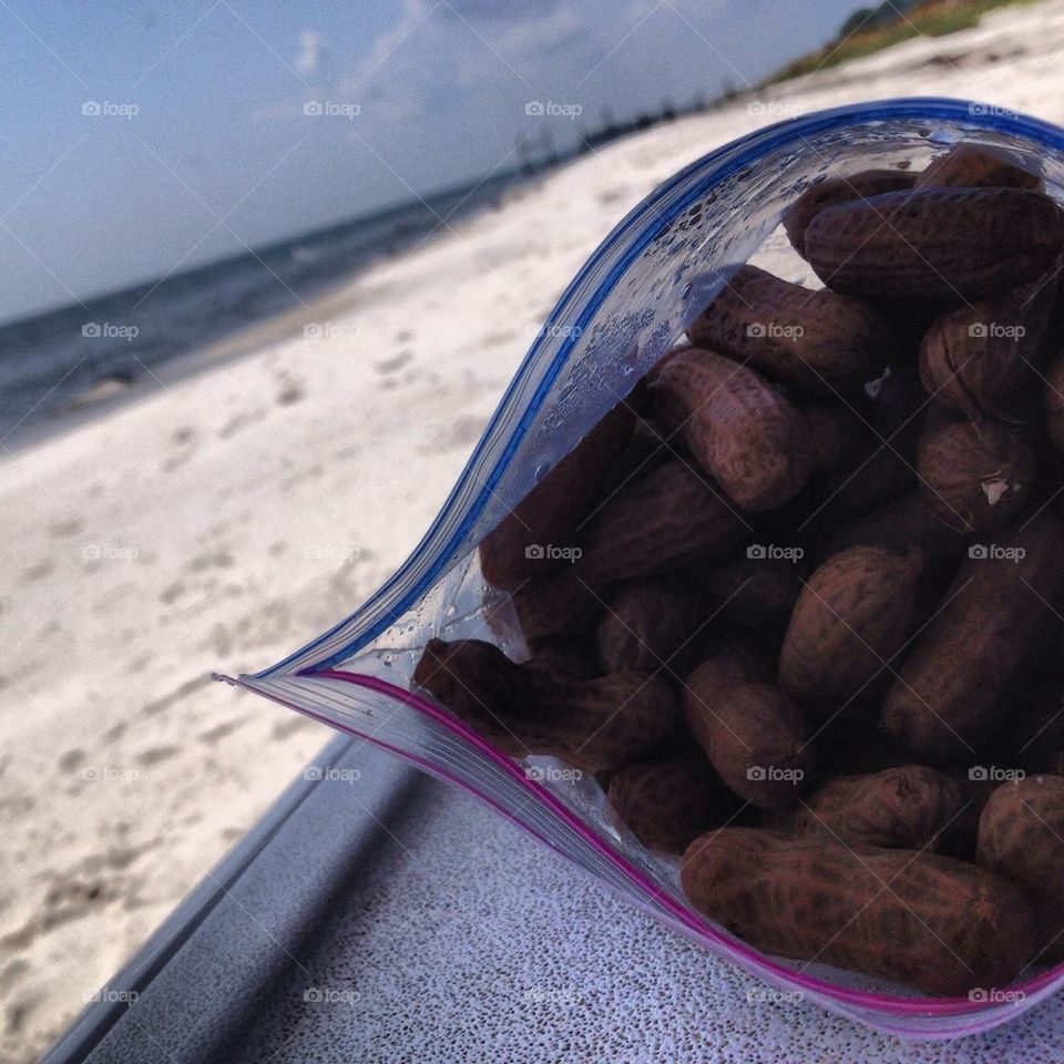 Boiled peanuts