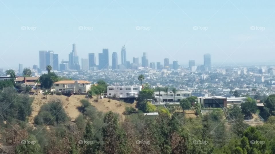 Los Angeles Skyline. 2016