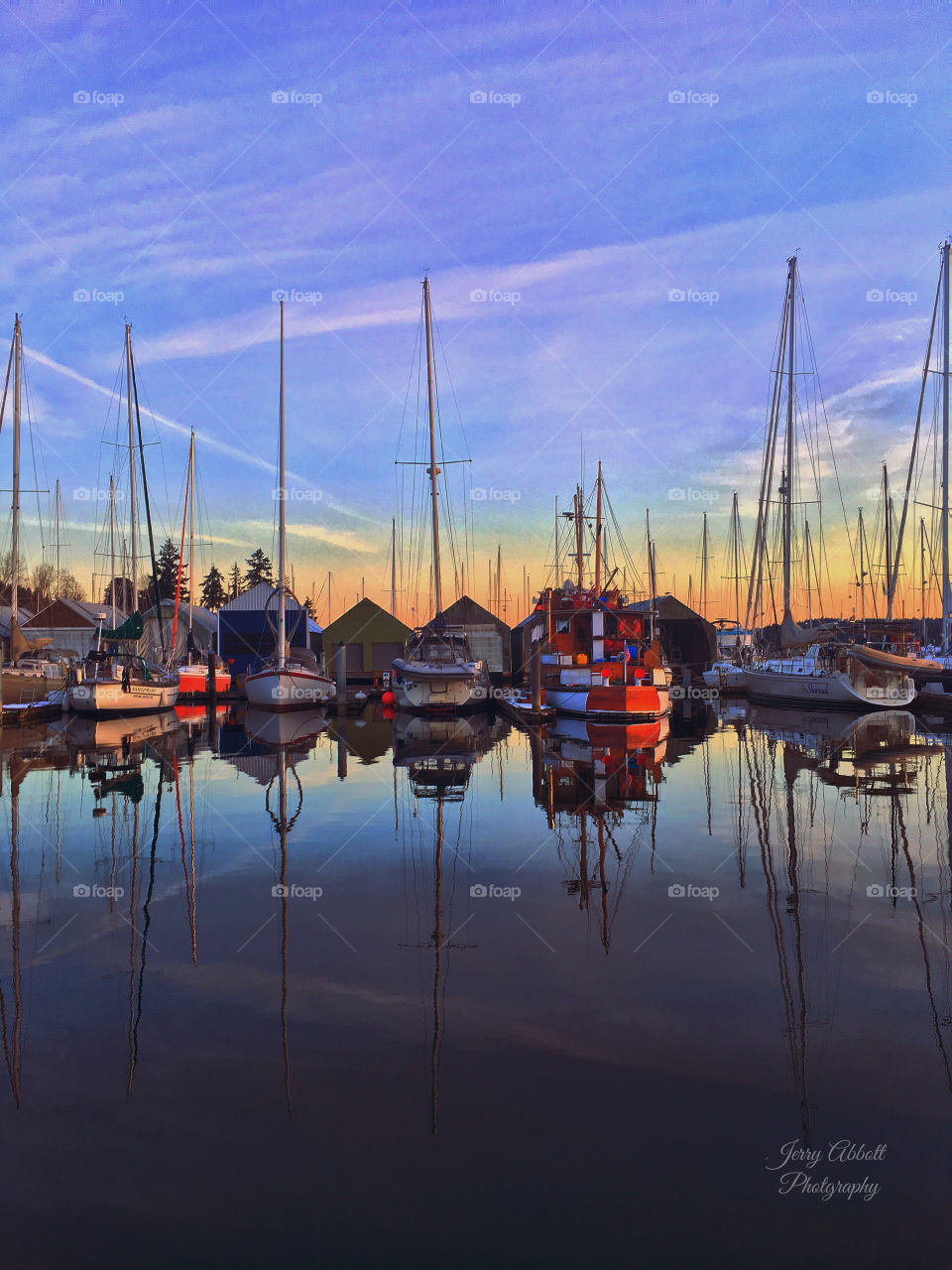 Poulsbo Marina Sunrise