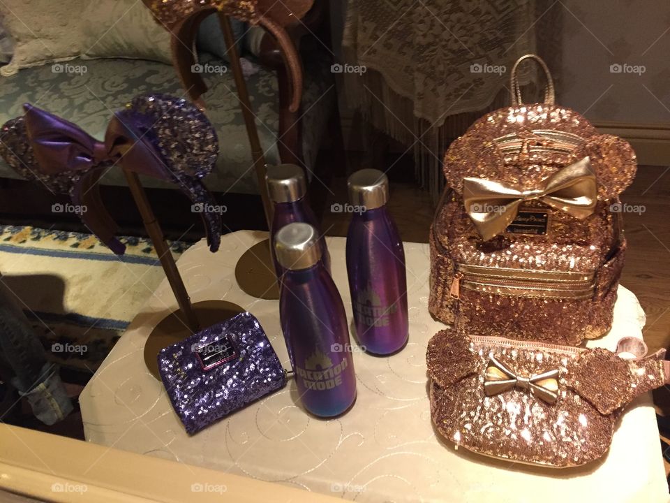 Main Street Disneyland Bling Merchandise. 2019.