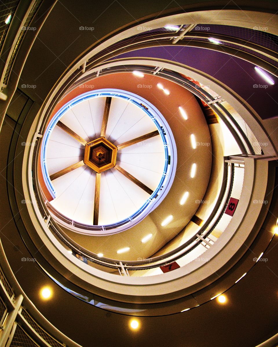 A staircase at Epic campus