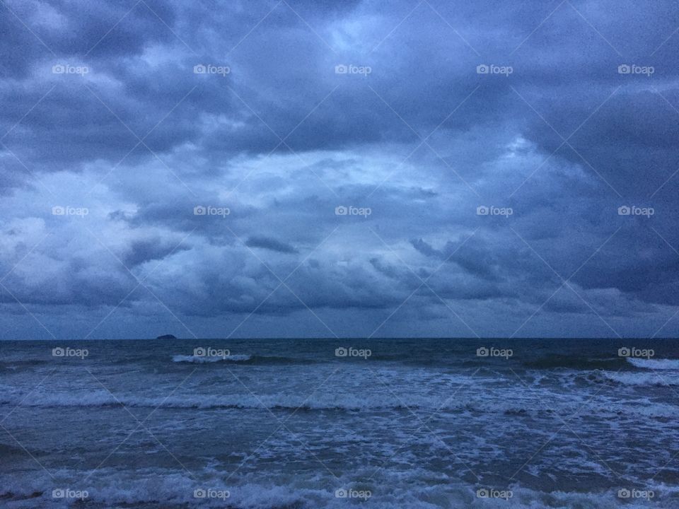 Water, Storm, No Person, Sea, Beach