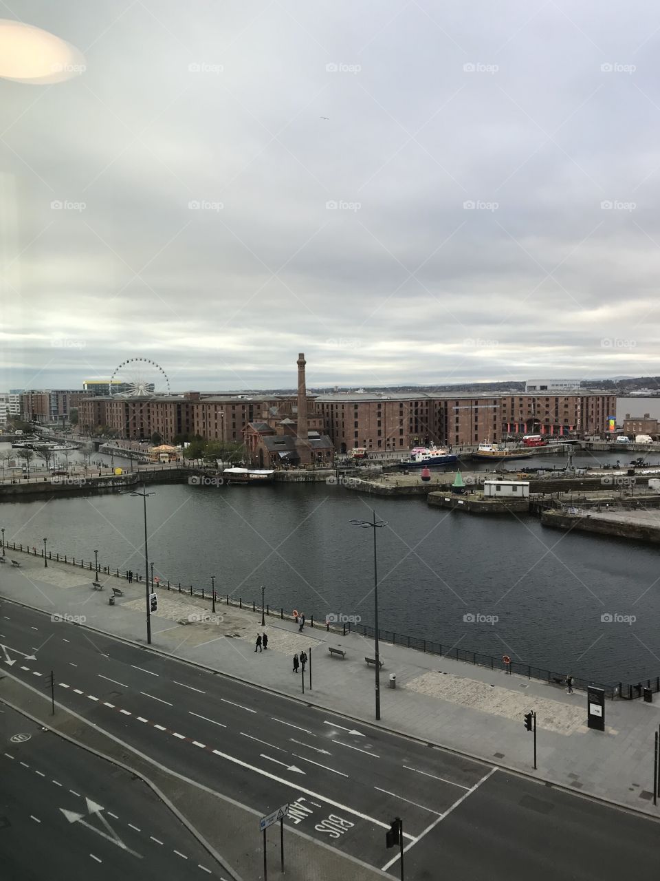 Hotel view Liverpool 