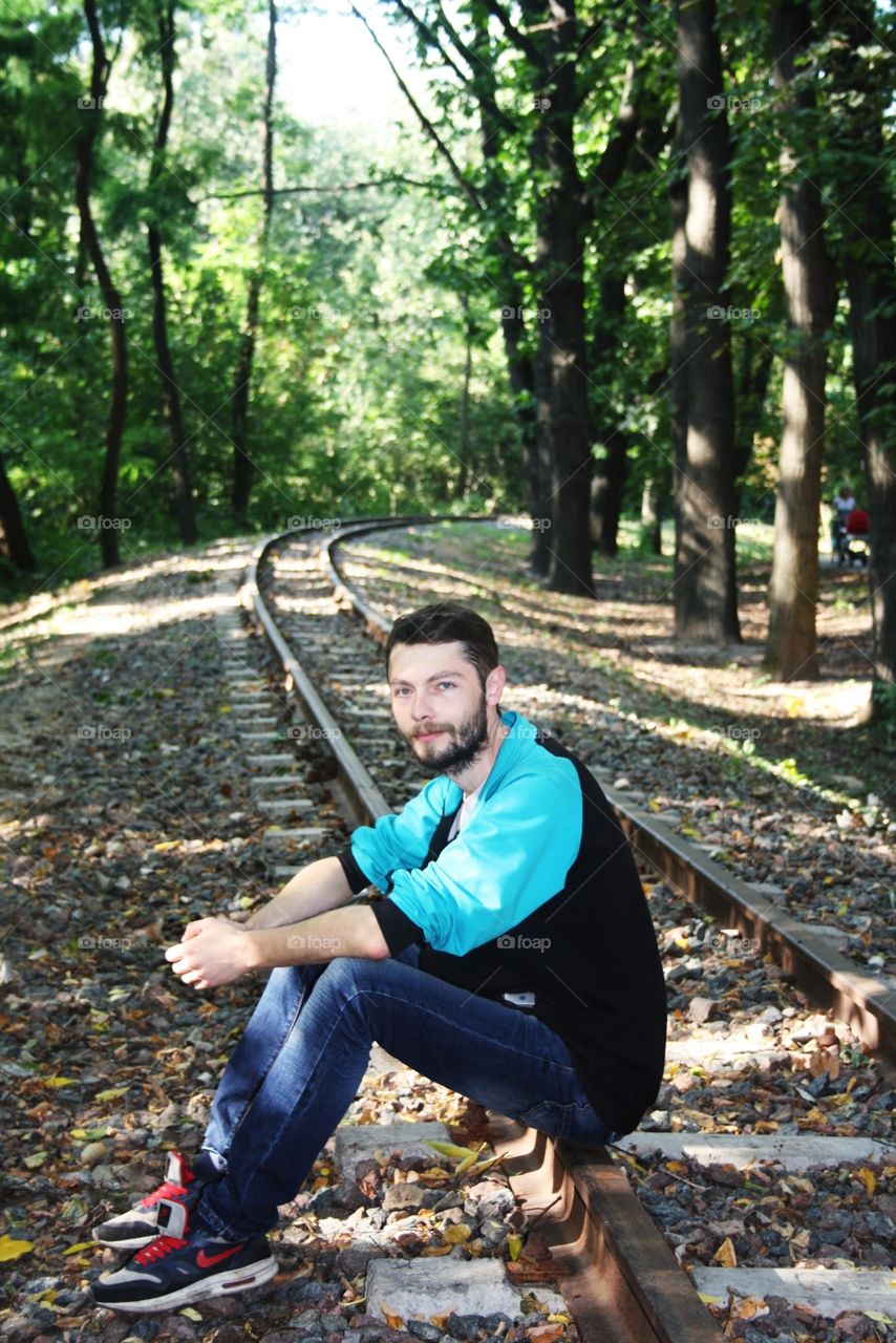 It's me) Railway for children in the park
