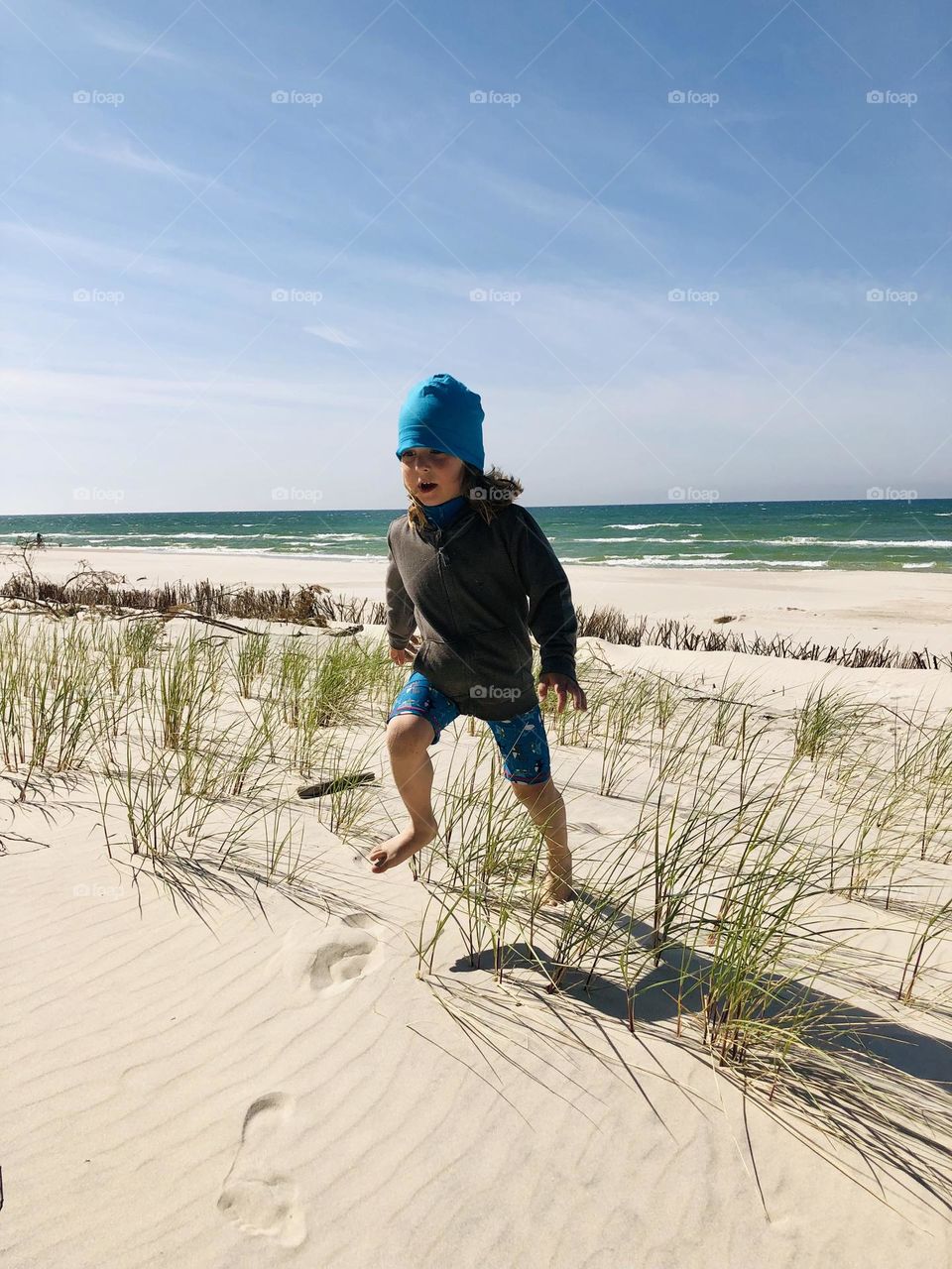 Having fun on the beach 🏖