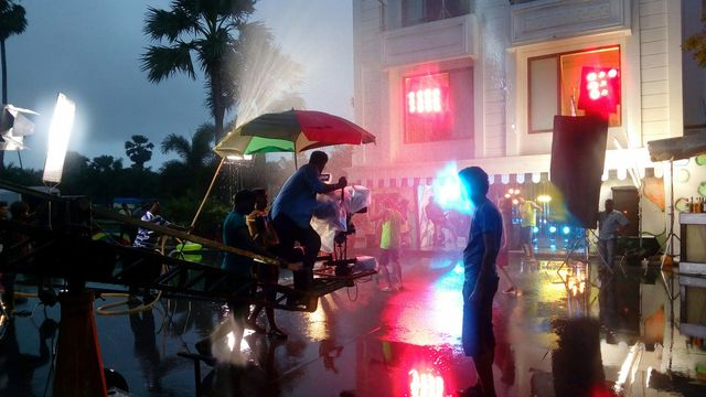 music video shooting