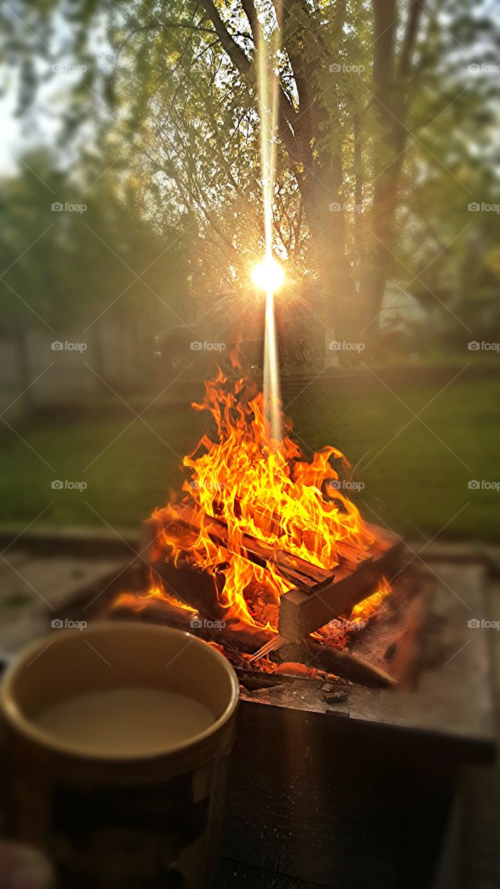 Campfire and Coffee