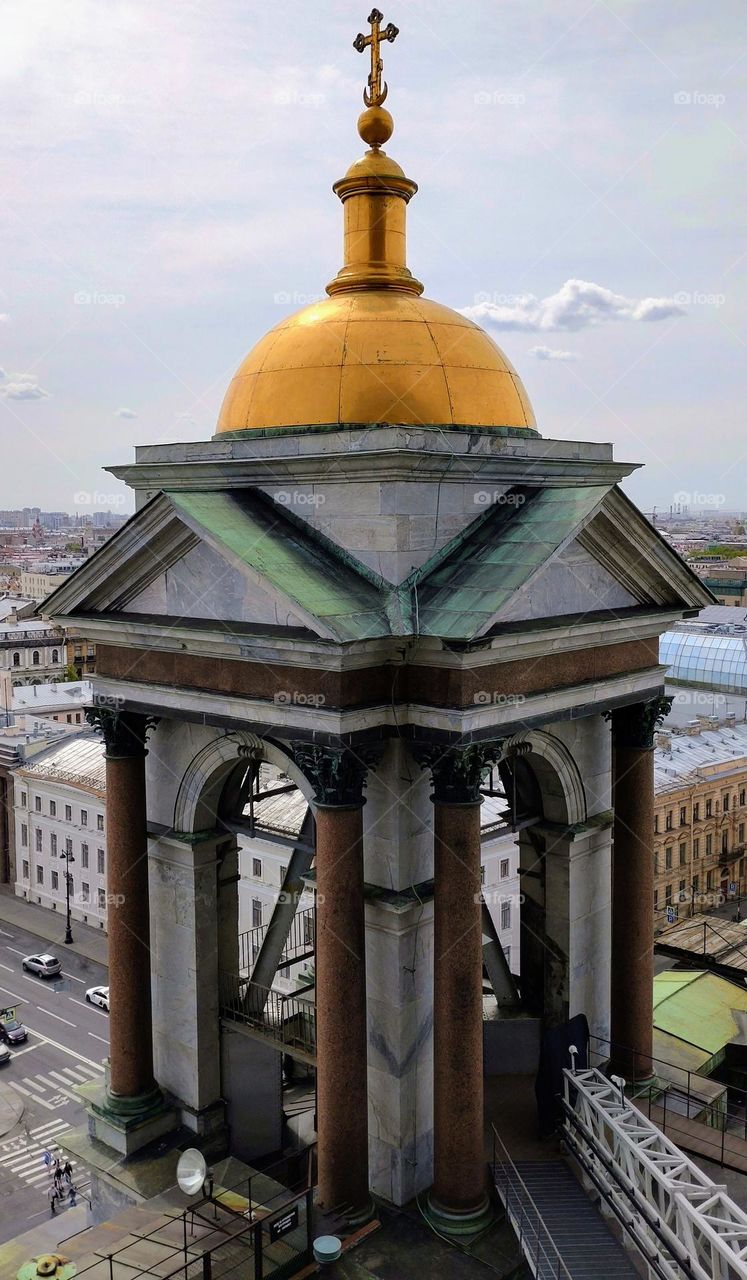 Bell tower🔔🏛️ Columns🔔🏛️ City🔔🏛️Architecture🔔🏛️