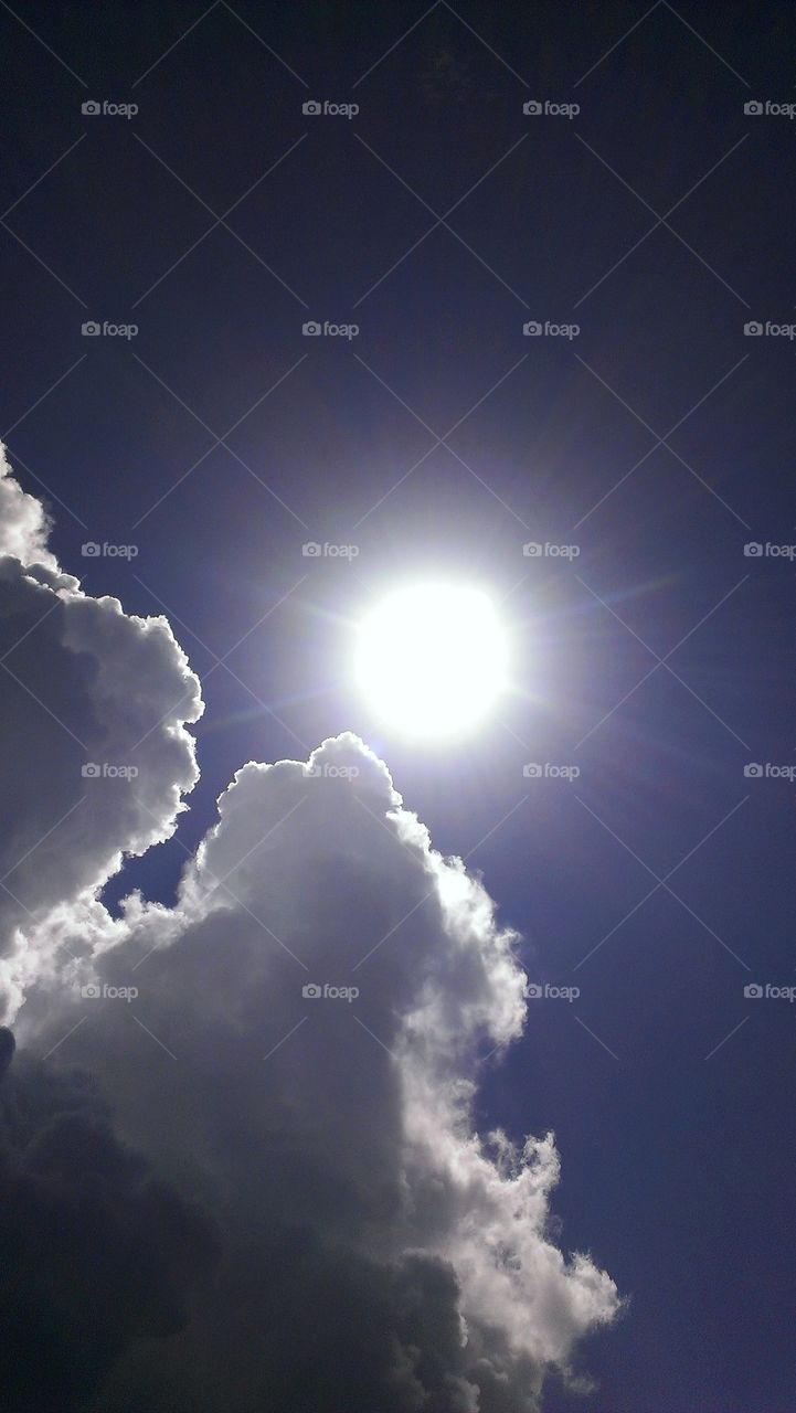 sun and clouds