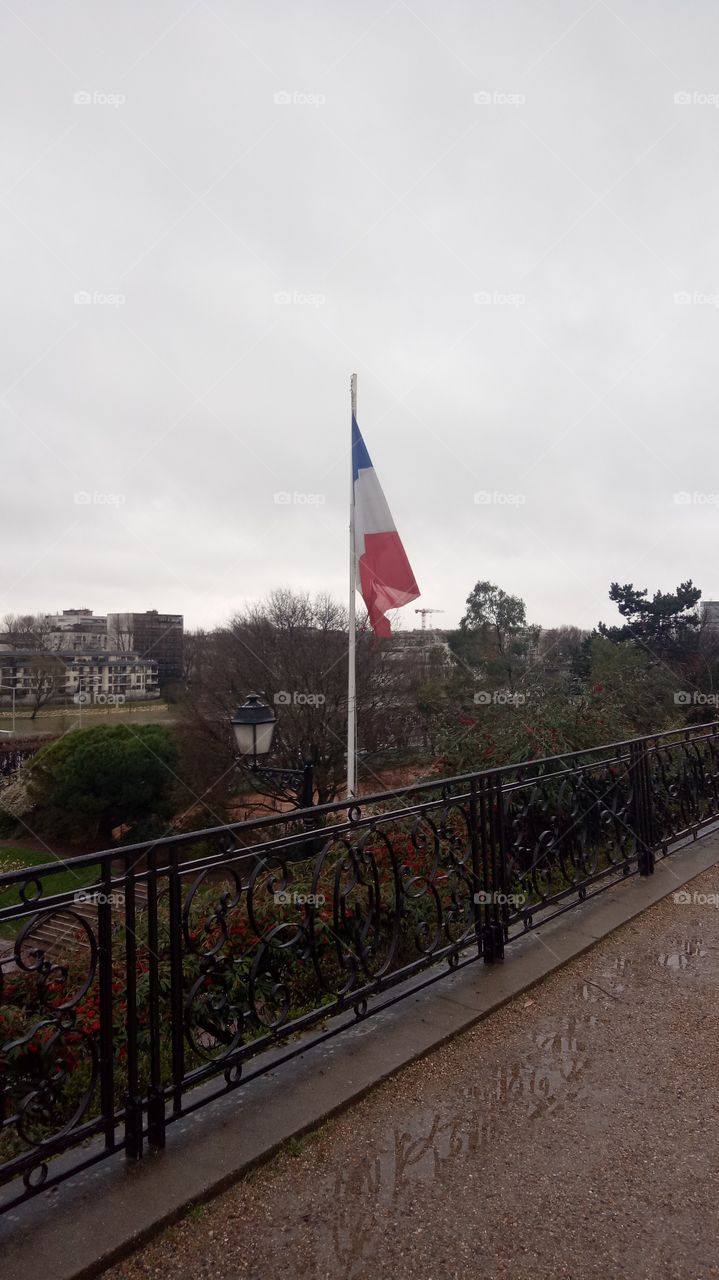 French flag.
