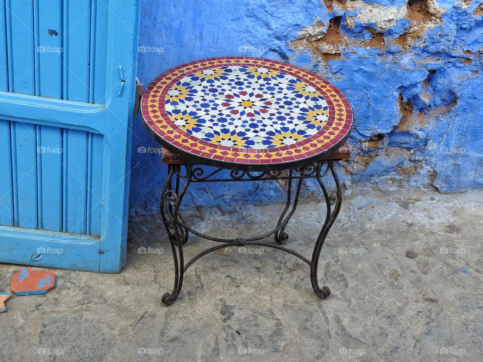 View of moroccan design