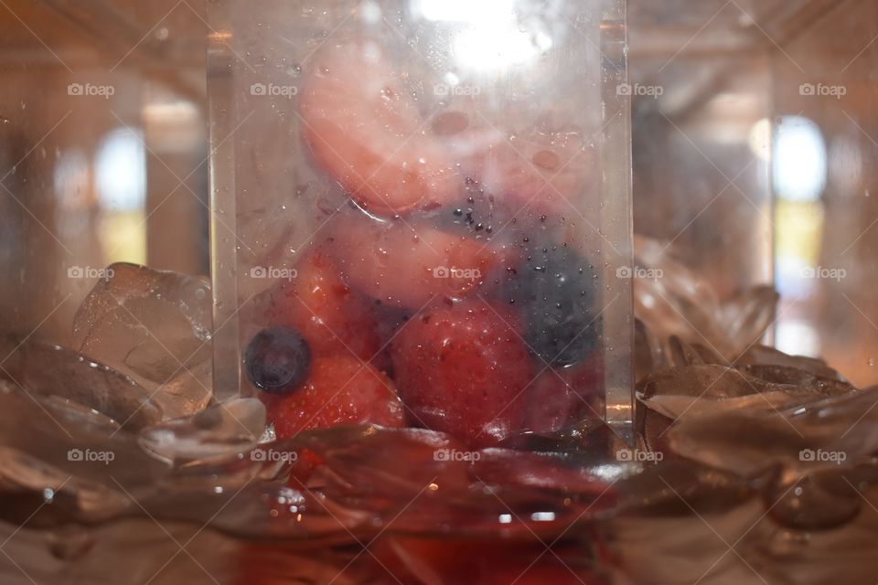 Berries on ice