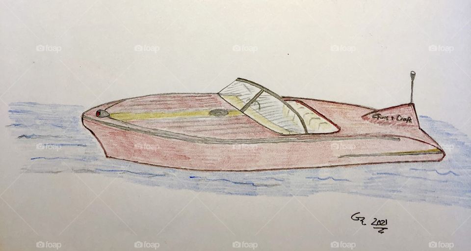 50s Chris Craft Cobra