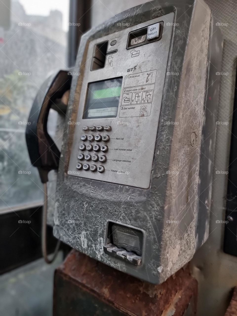 Old phone box