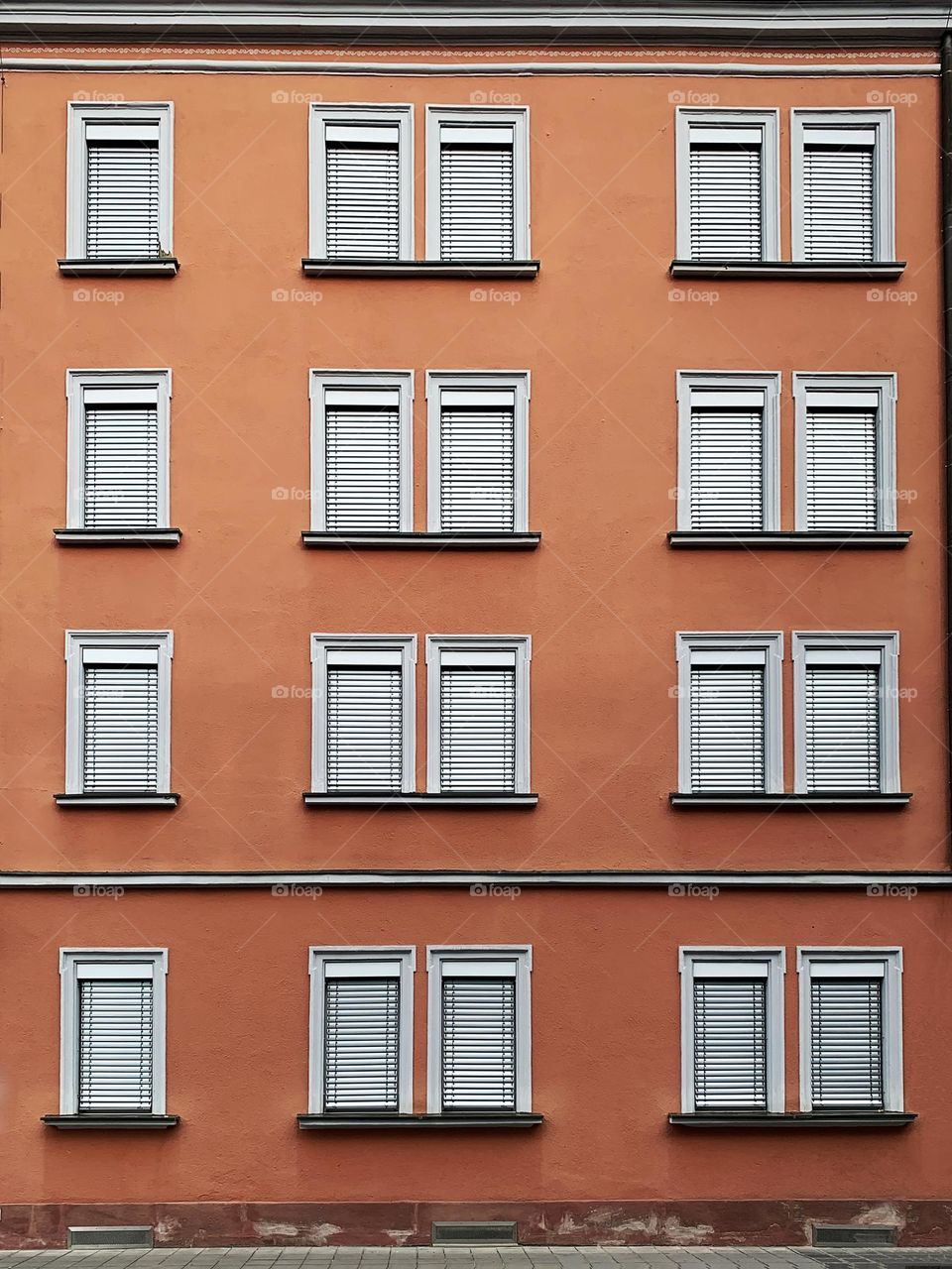 Vintage colorful architecture 