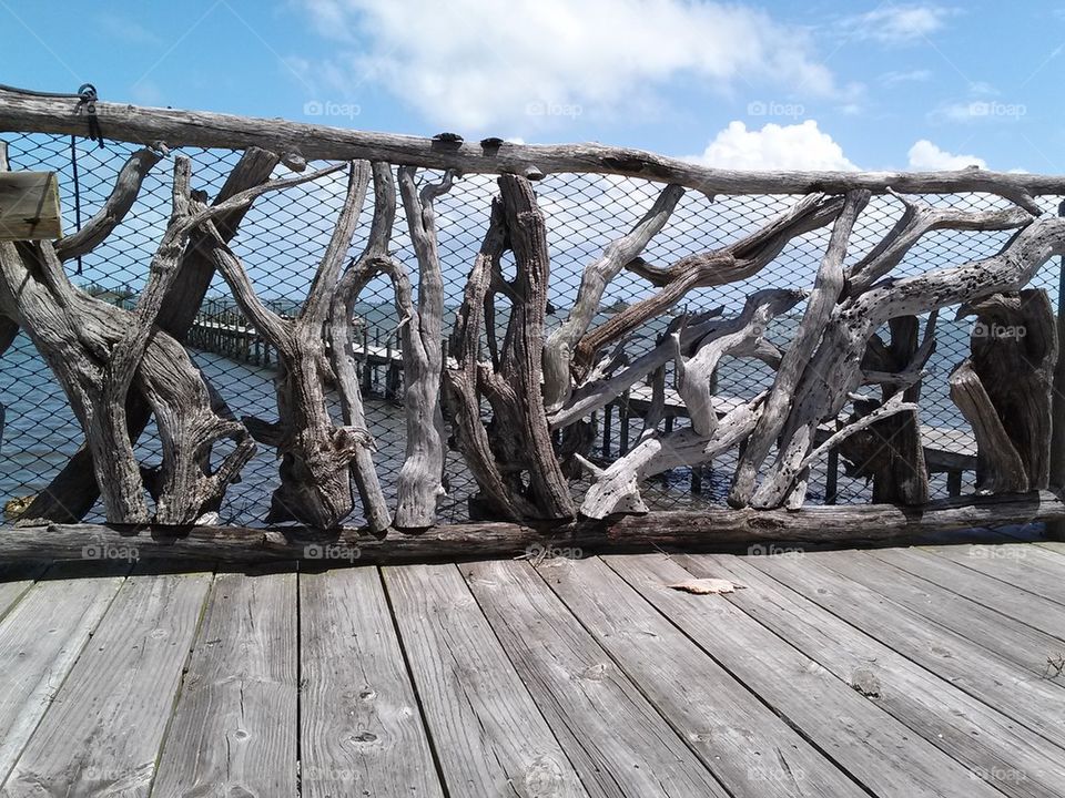 driftwood fencing