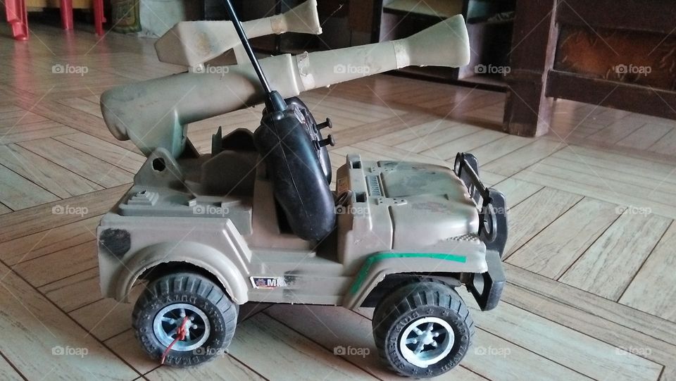 Military fighter vehicle Toy.