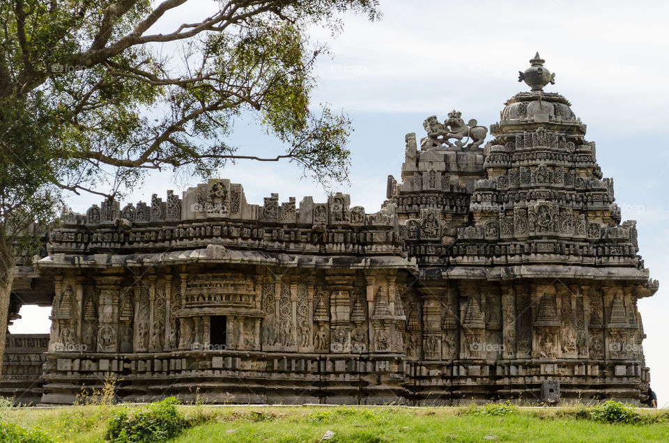Ancient Indian temple.