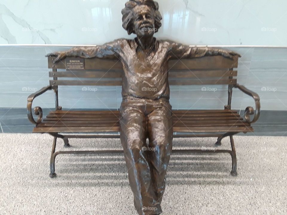 Einstein statue
